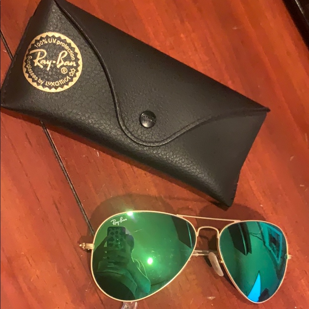 Green Ray Bans